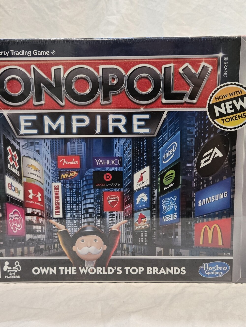 Hasbro Monopoly Empire Board Game - Red, Blue, Black